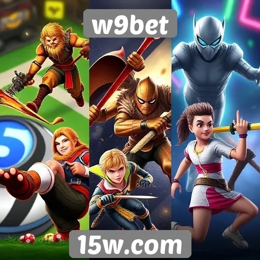 Comparativo de jogos disponíveis no W9bet